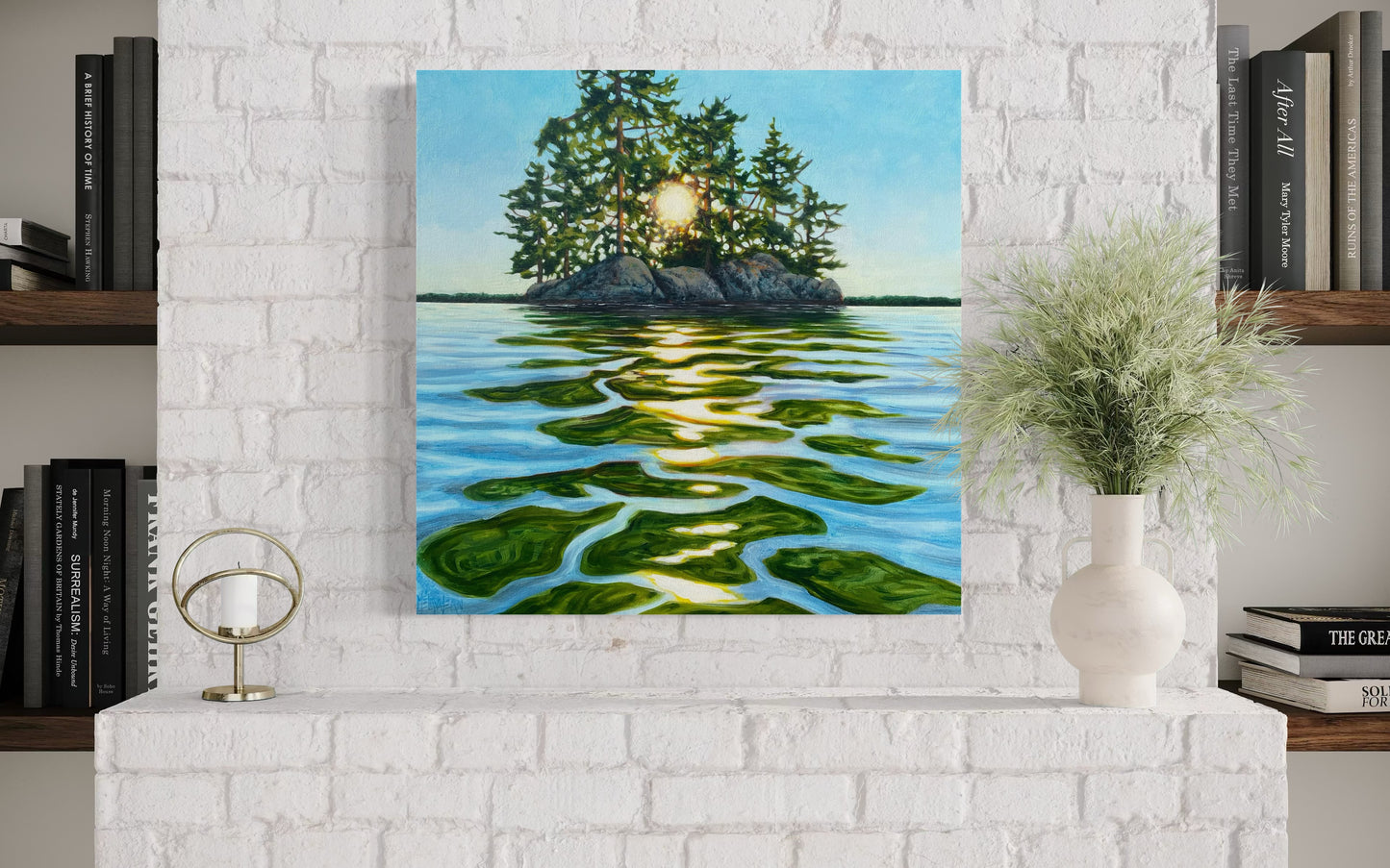 The Emerald Path Original Artwork
