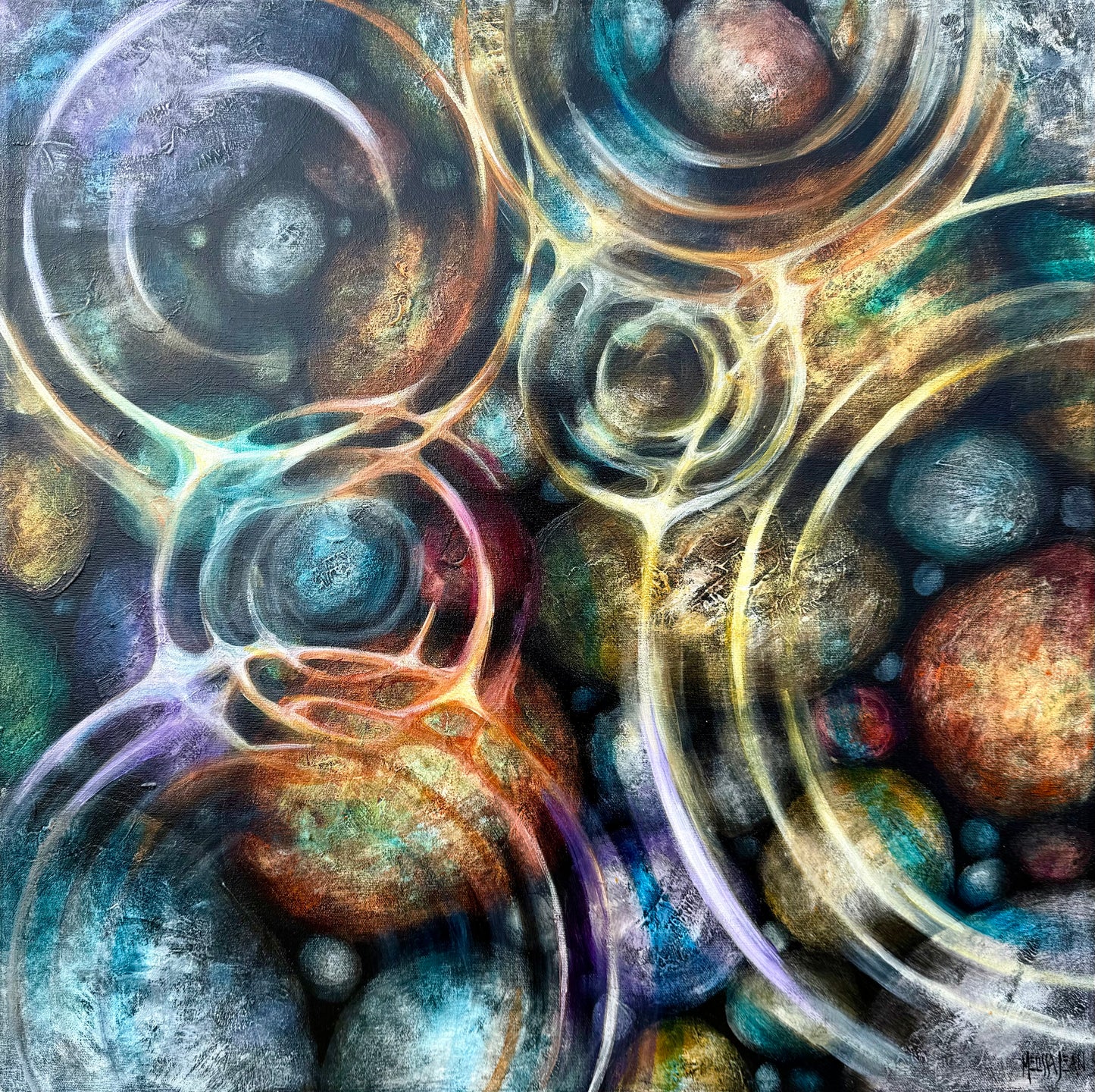 Raindrops and River Rocks