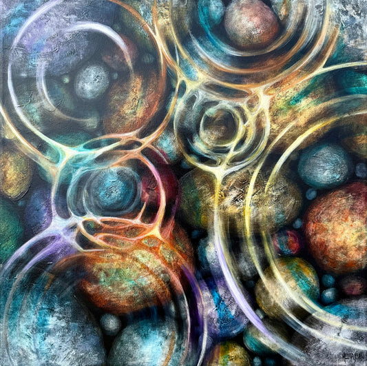 Raindrops and River Rocks