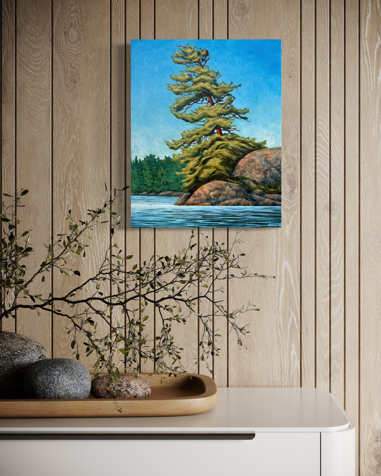Leaning Pine