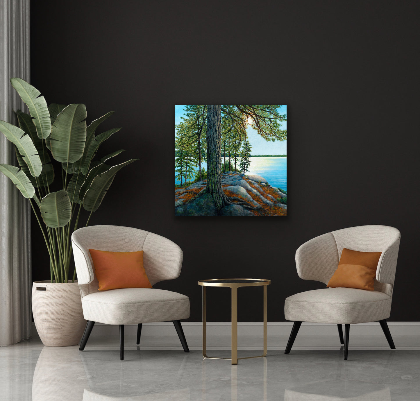 "Picnic Point" Canvas Art Print