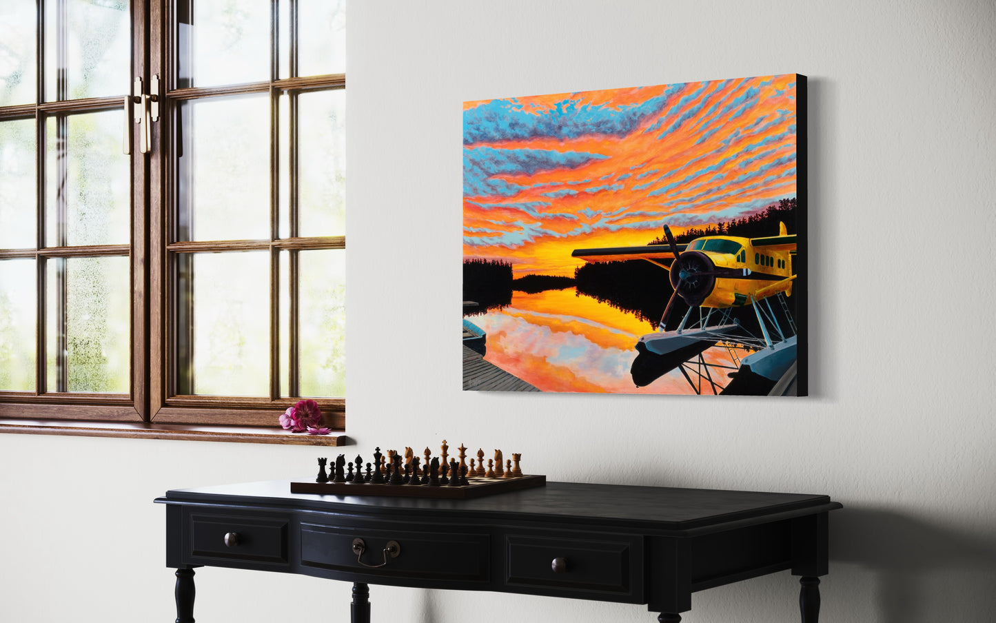 Home For A Rest Canvas Art Print