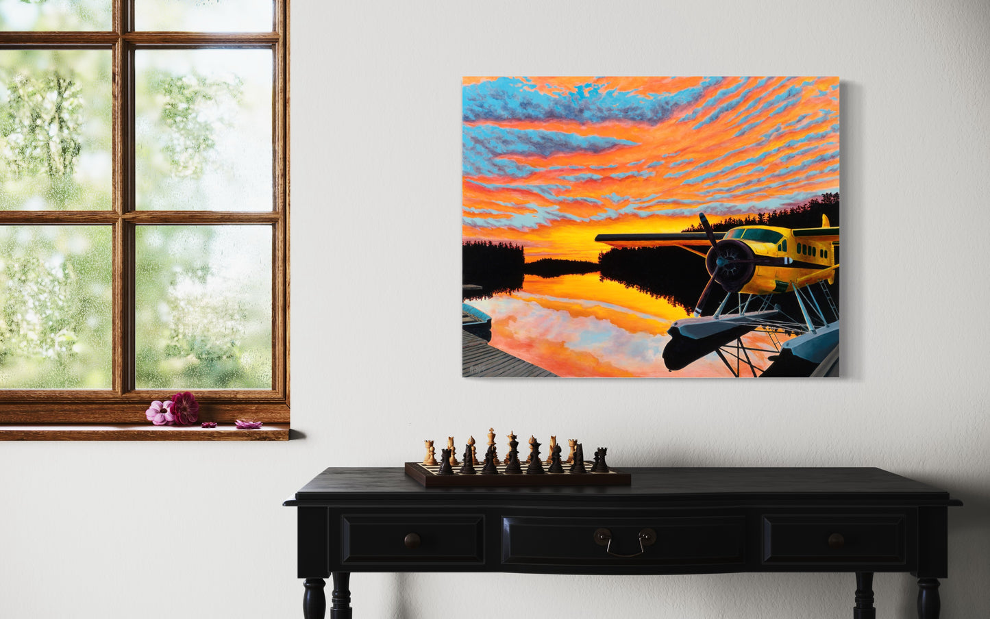 Home For A Rest Canvas Art Print