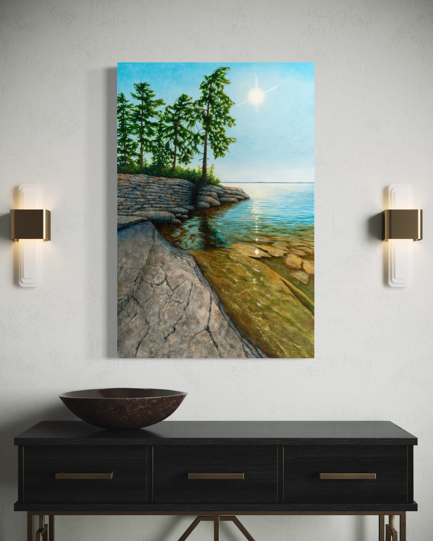 Lake Life Canvas Art Print