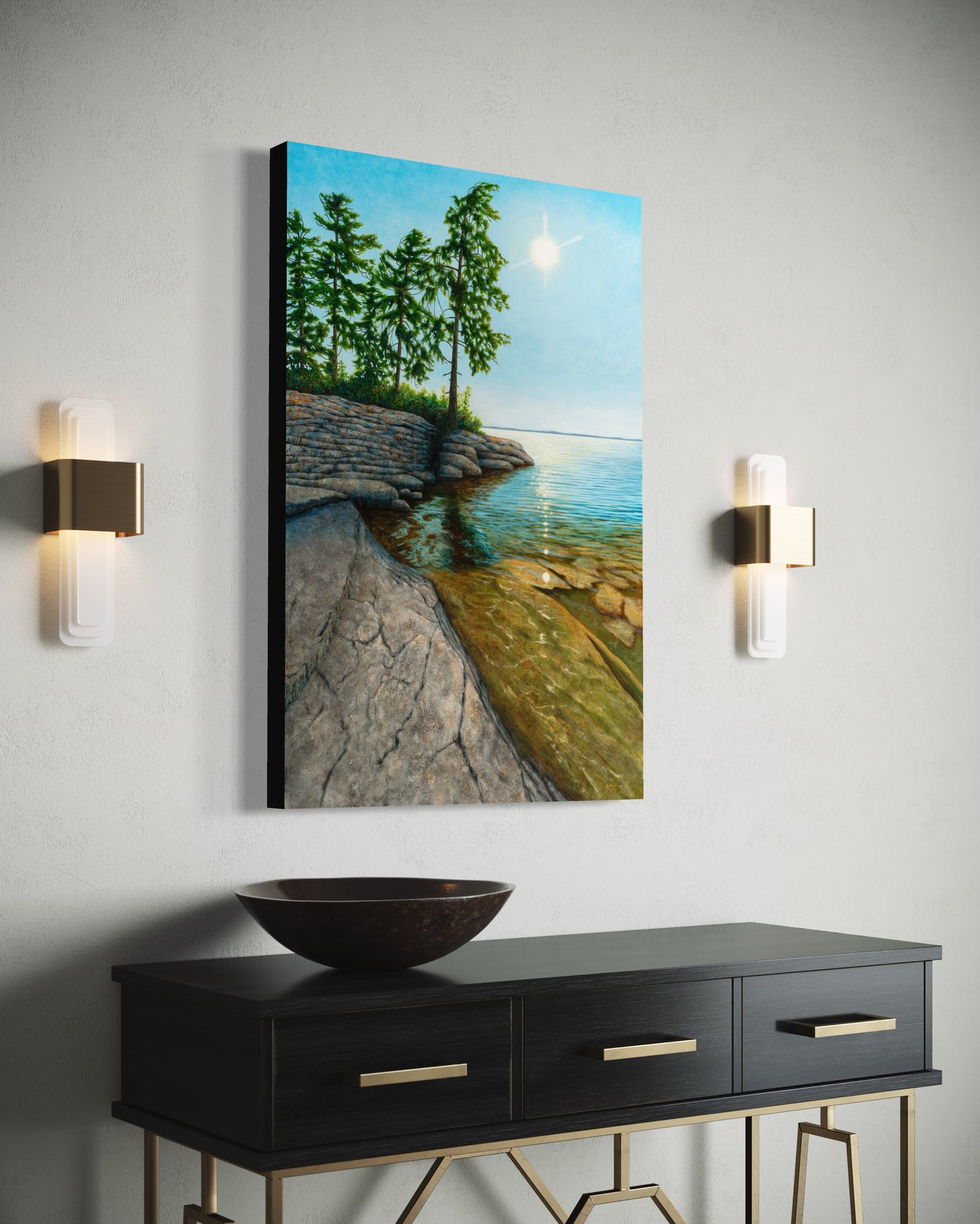 Lake Life Canvas Art Print