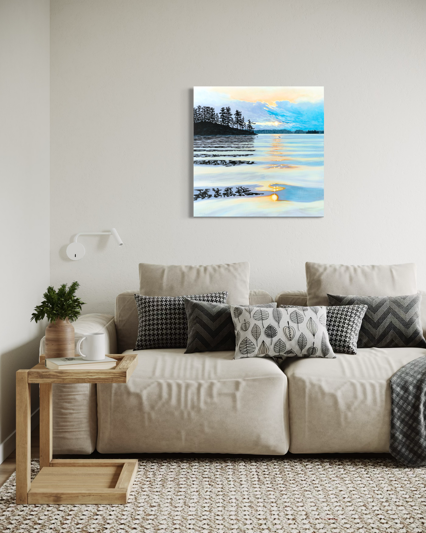 "Follow Me" Canvas Art Print
