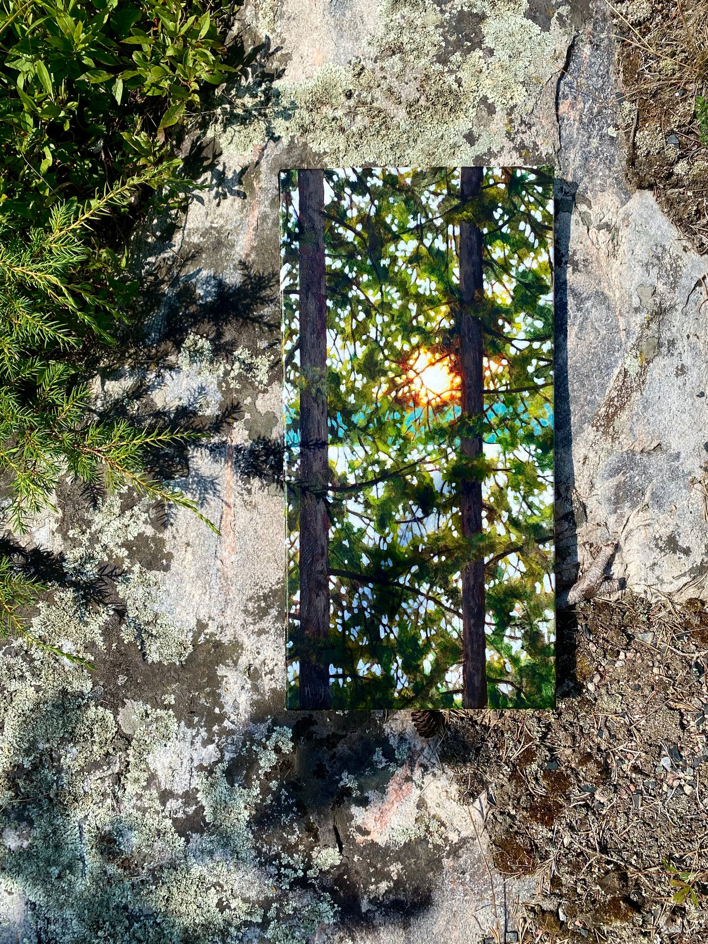 Through the Pines Original Artwork