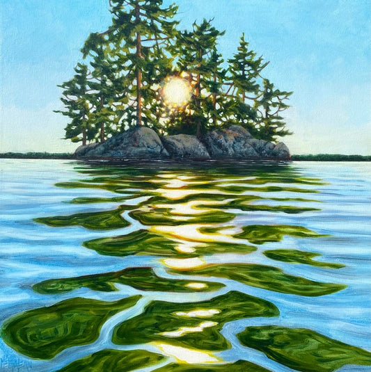 The Emerald Path Original Artwork