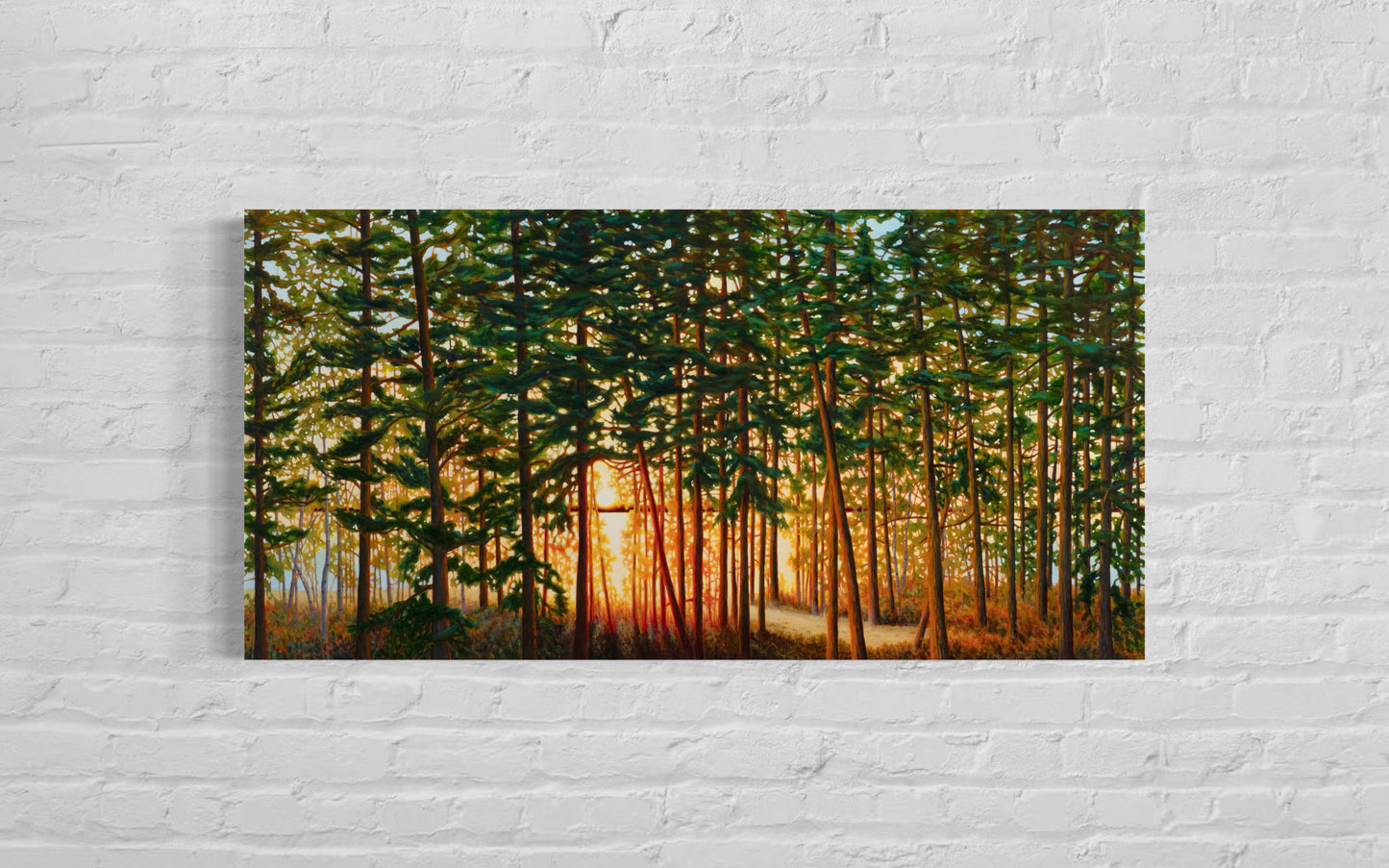 The Path Home Canvas Art Print