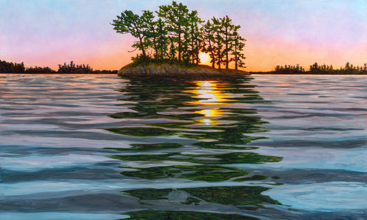 "Golden Hour Glow" Canvas Art Print
