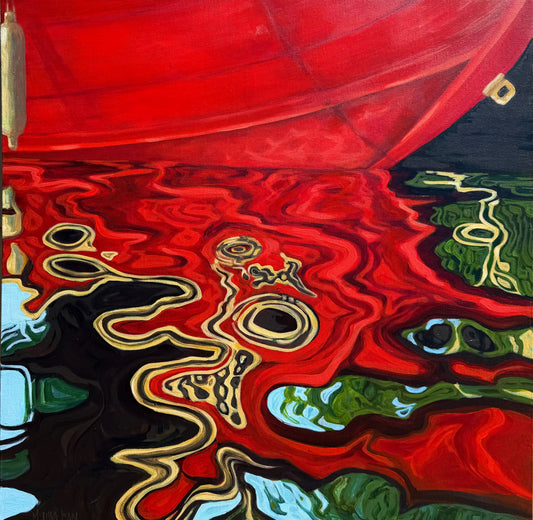 Red Boat at Leisure