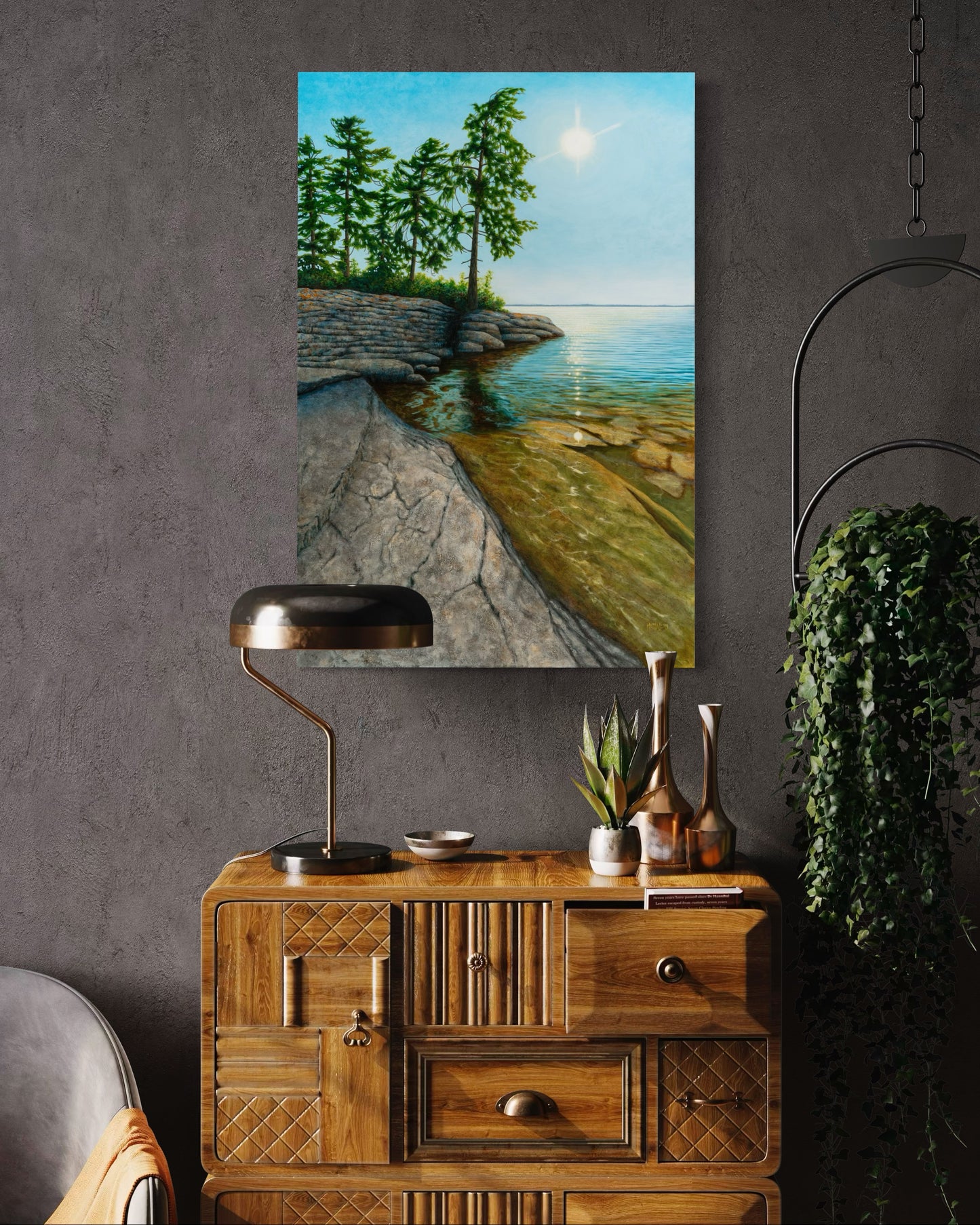 Lake Life Canvas Art Print
