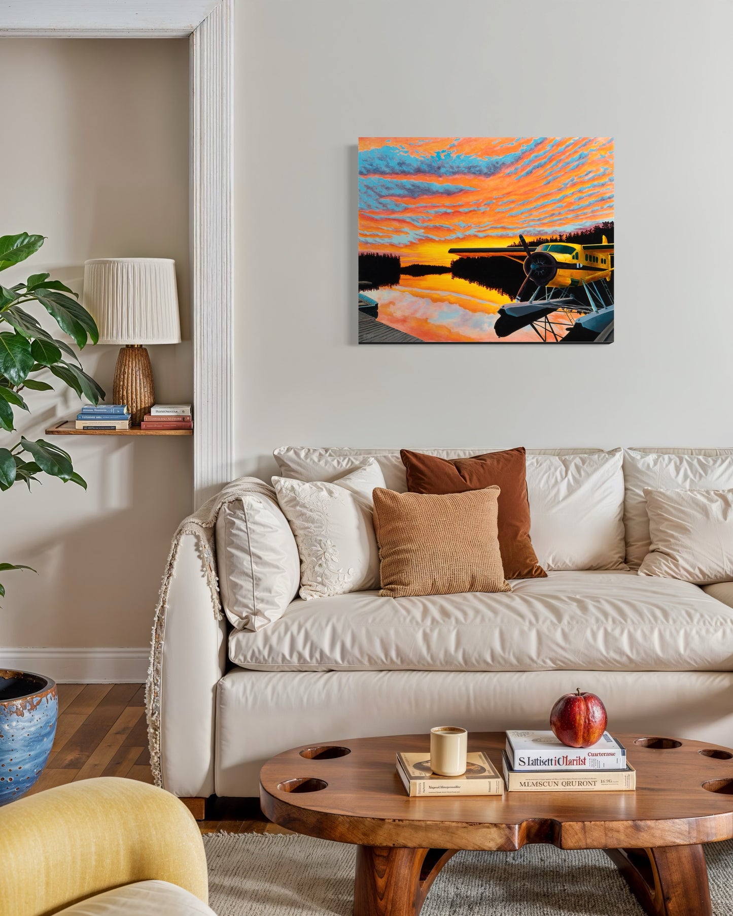 Home For A Rest Canvas Art Print