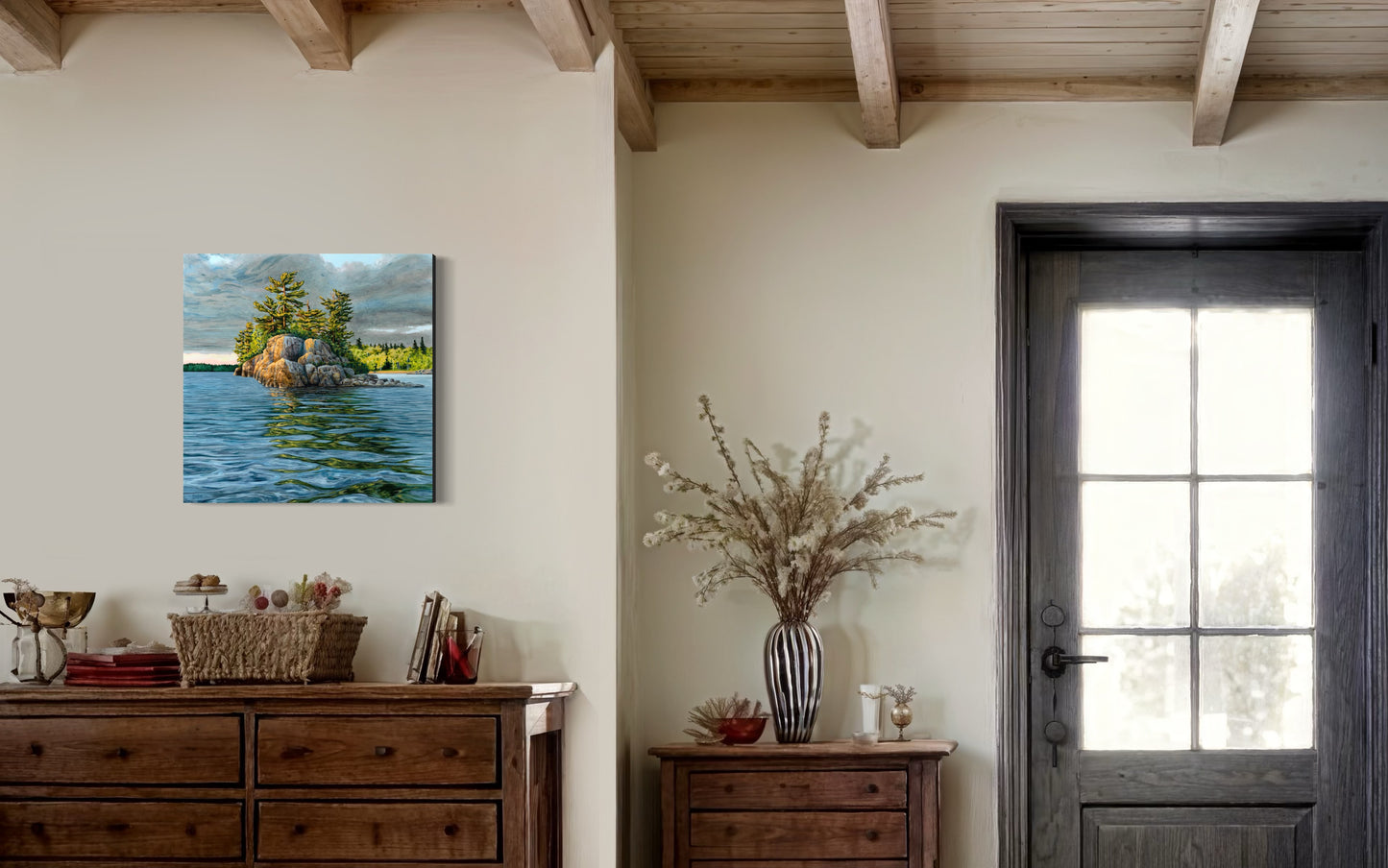 "Silver Lining" Canvas Art Print