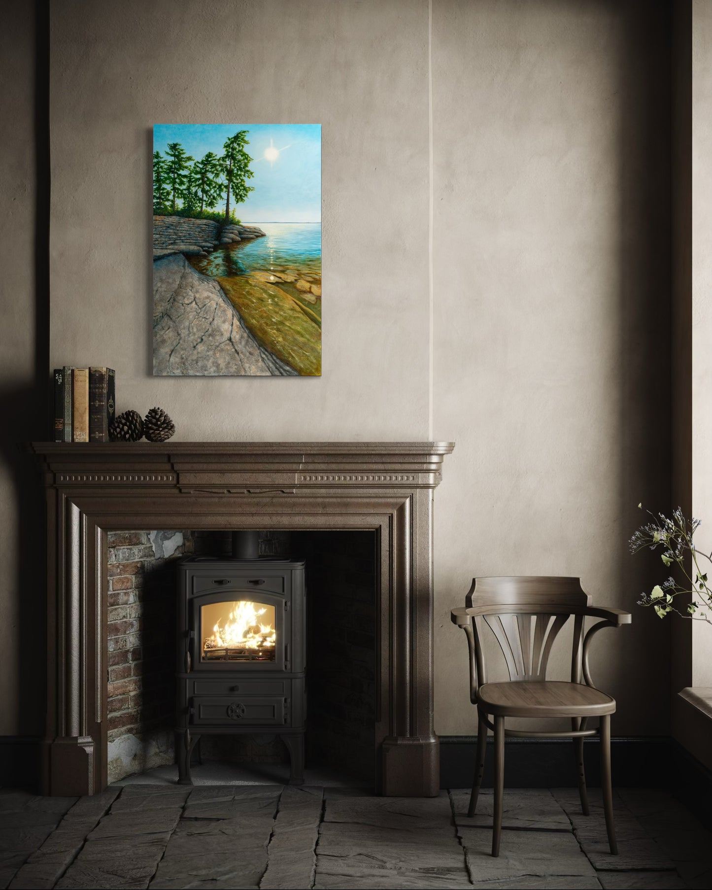 Lake Life Canvas Art Print