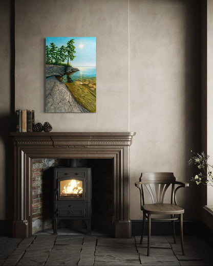 Lake Life Canvas Art Print
