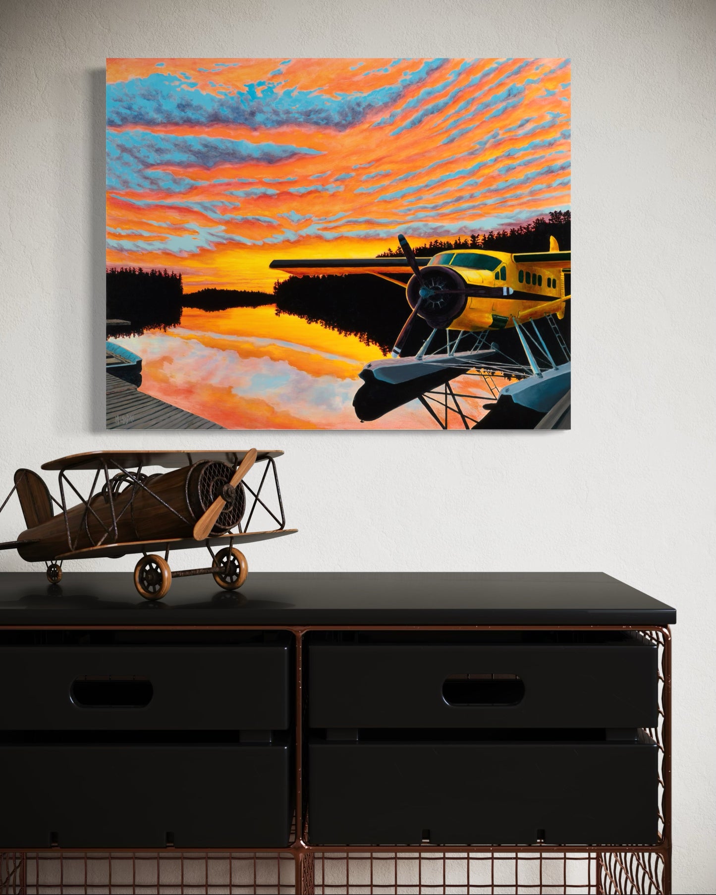 Home For A Rest Canvas Art Print