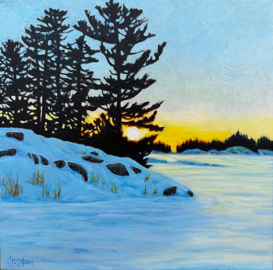 Winter Walk in Darlington Bay