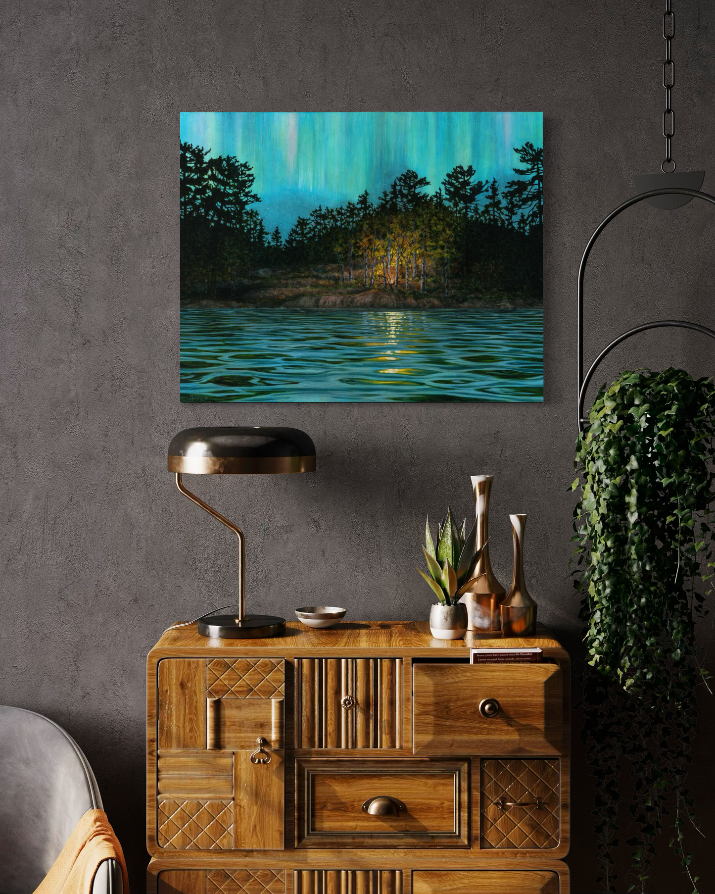 "A Perfect Night" Canvas Art Print