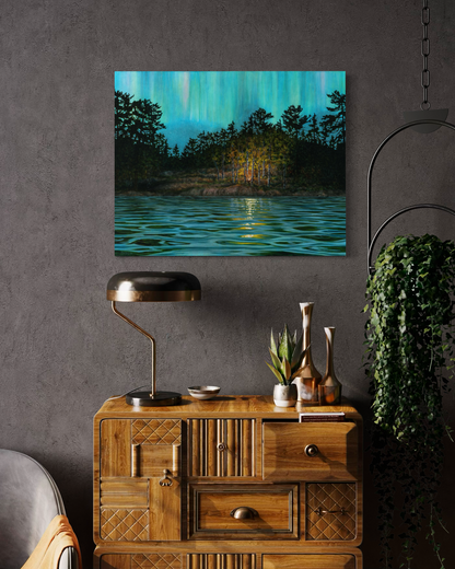 "A Perfect Night" Canvas Art Print