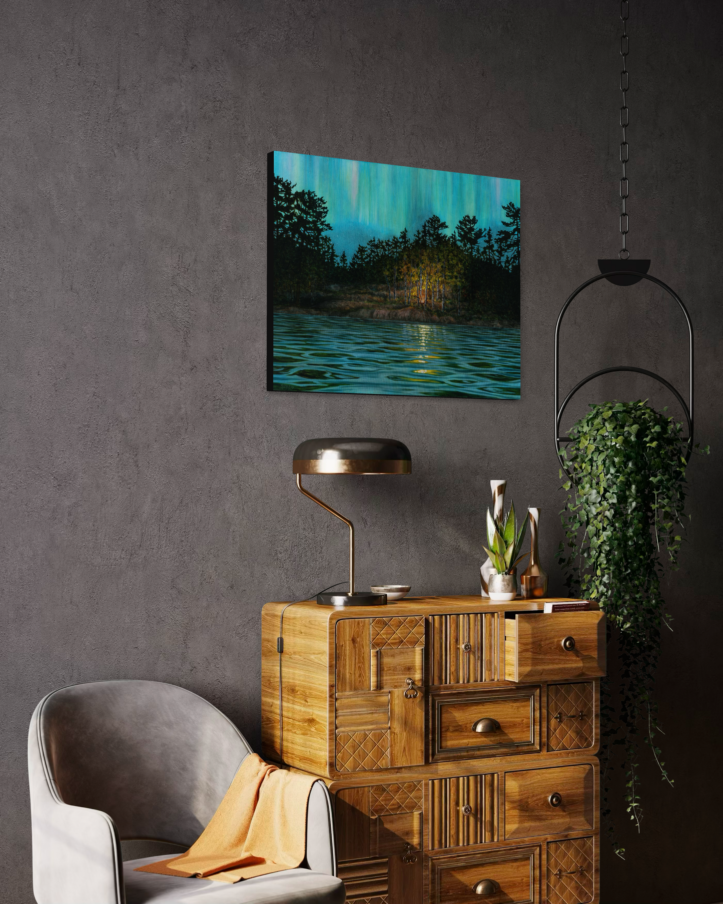 "A Perfect Night" Canvas Art Print