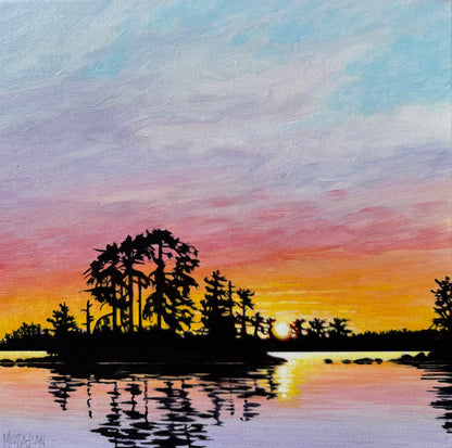 Sunset Sky, Lake of the Woods