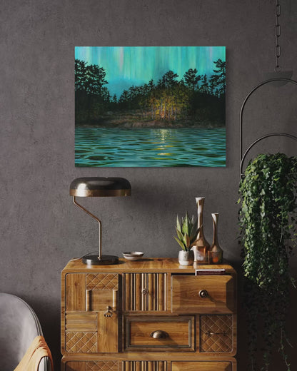 "A Perfect Night" Canvas Art Print