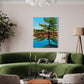 "Dancing Pine" Canvas Art Print