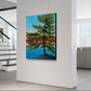 "Dancing Pine" Canvas Art Print