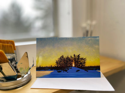 Holiday/Winter Art Cards